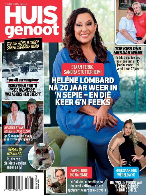 Title details for Huisgenoot by Media 24 Ltd - Available